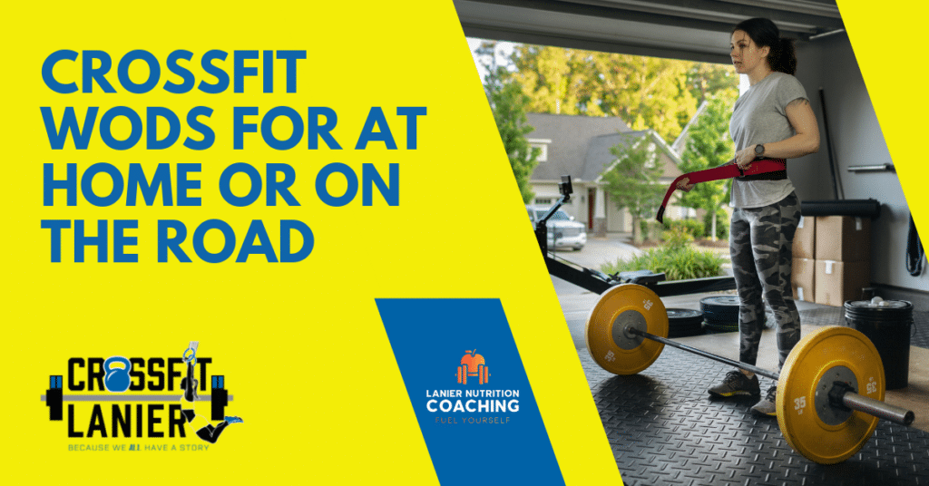 CrossFit WODs at home or on the road graphic